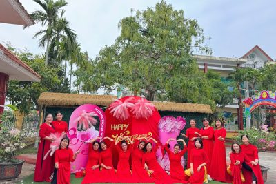 HOẠT ĐỘNG CHÀO MỪNG NGÀY QUỐC TẾ PHỤ NỮ 8/3 TẠI TRƯỜNG MẦM NON PHÚC THẮNG